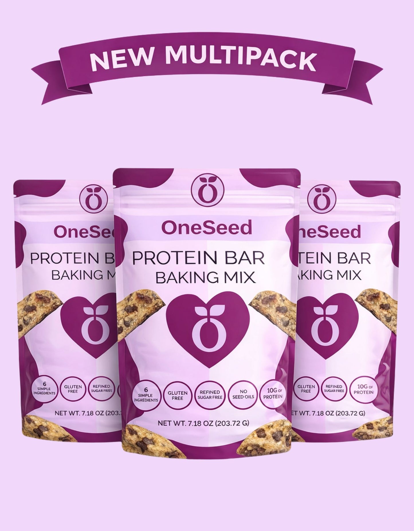 OneSeed Protein Bar Mix Starter Pack
